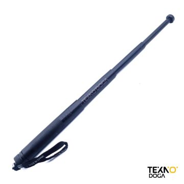 W38 Teleskopik Mini Çelik Jop 41cm Cop Kılıflı Siyah