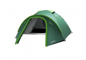HUSKY Bizon Plus 4 Kişilik 3 Mevsim Kamp Çadırı Yeşil