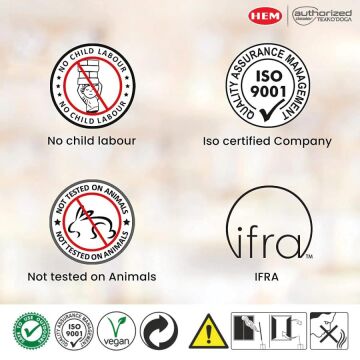 HEM Musk Backflow Geri Akışlı Konik Şelale Tütsü 40ad Misk