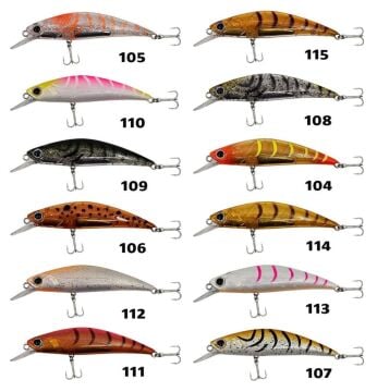 Kendo Shrimp Minnow 70S 9.7g 7cm Sahte Maket Balık