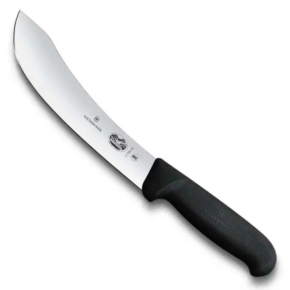 Victorinox Fibrox 18cm Deri Yüzme Bıçağı 5.7703.18 Siyah