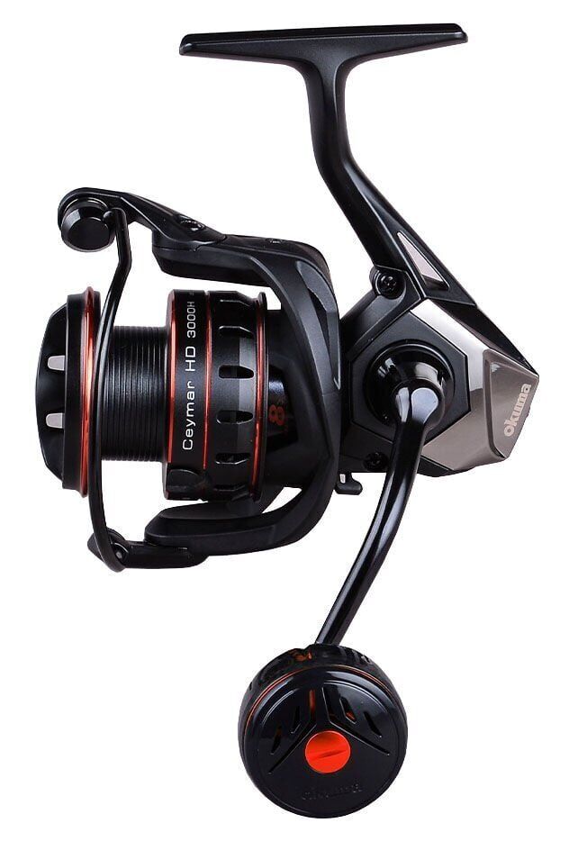 Okuma Ceymar HD 4000XA2 Matt Black Spin Olta Makinesi 8BB 6.2:1