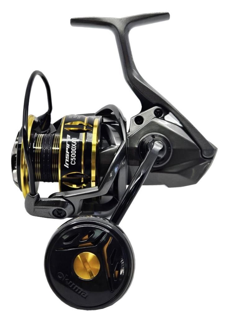 Okuma Inspira 4000XA1 Gunsmoke Spin Olta Makinesi 9BB 6.2:1