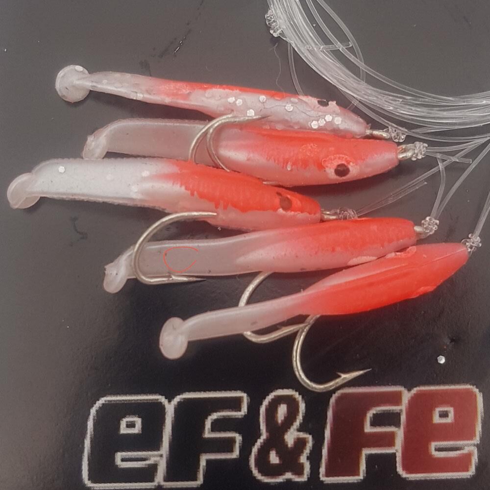 EFFE Raglu Bait Worm 3cm Kurt Çapari Kırmızı HG3403