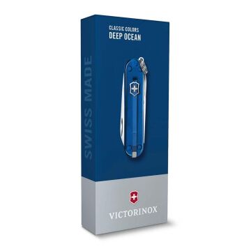 Victorinox Classic 0.6223.T2G Deep Ocean İsviçre Çakısı 58mm 7F