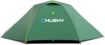 HUSKY Burton 2+1 Kişilik 3 Mevsim Kamp Çadırı Yeşil