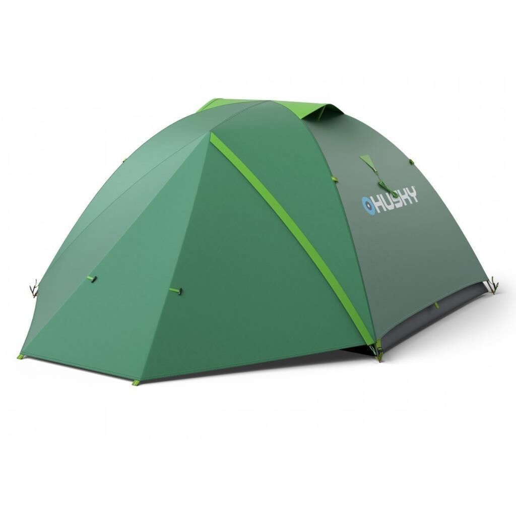 HUSKY Burton 2+1 Kişilik 3 Mevsim Kamp Çadırı Yeşil