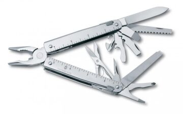 Victorinox SwissTool X Penseli Çakı 3.0327.LB1 Deri Kılıflı