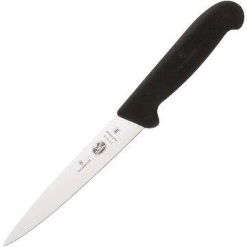 Victorinox Fibrox 16cm Fileto Bıçağı 5.3703.16 Siyah