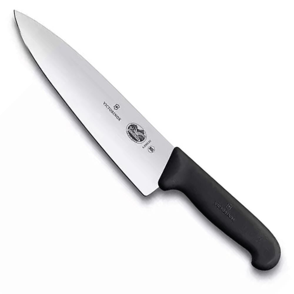 Victorinox Fibrox 20cm Ekstra Geniş Dilimleme Bıçağı 5.2063.20 Siyah