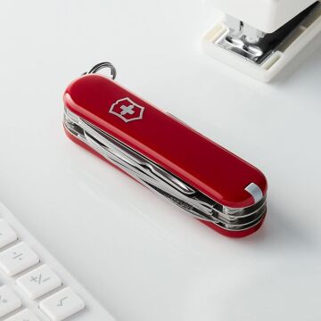 Victorinox Minichamp 0.6385 Kırmızı İsviçre Çakısı 58mm 18F