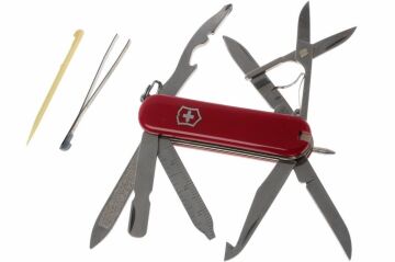 Victorinox Minichamp 0.6385 Kırmızı İsviçre Çakısı 58mm 18F