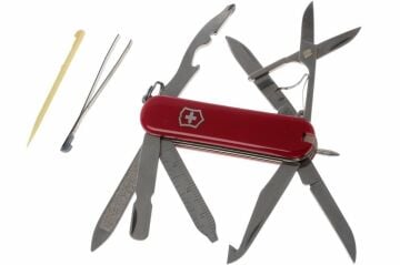 Victorinox Minichamp 0.6385 Kırmızı İsviçre Çakısı 58mm 18F