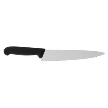 Victorinox Fibrox 22cm Tırtıklı Dilimleme Bıçağı 5.2033.22 Siyah