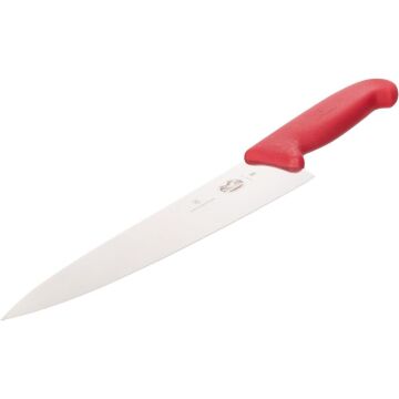 Victorinox Fibrox 25cm Dilimleme Bıçağı 5.2001.25 Kırmızı