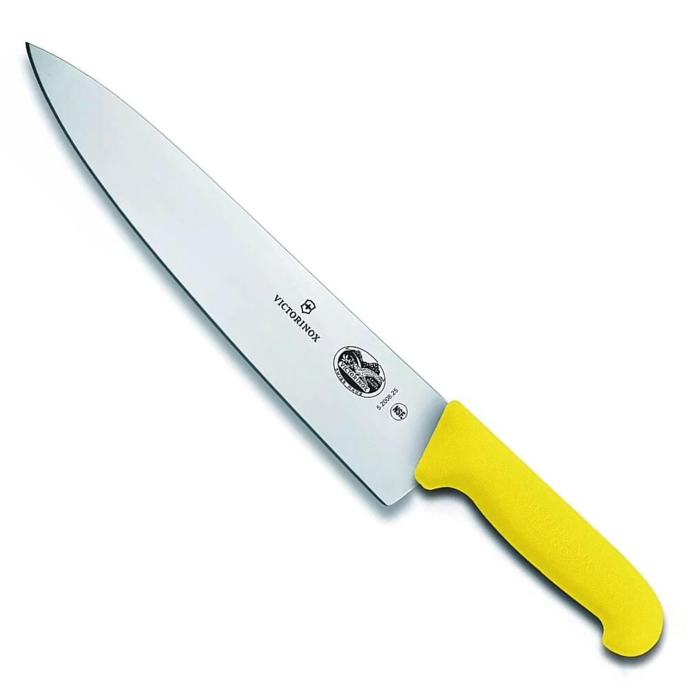 Victorinox Fibrox 25cm Dilimleme Bıçağı 5.2008.25 Sarı