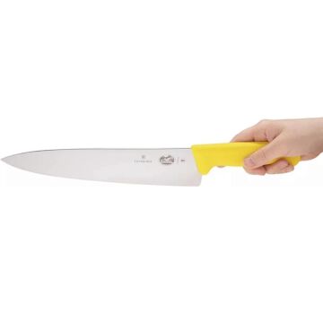 Victorinox Fibrox 25cm Dilimleme Bıçağı 5.2008.25 Sarı