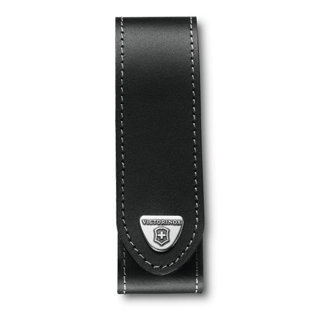 Victorinox Deri Çakı Kılıfı 4.0506.L Siyah Cırt Cırtlı