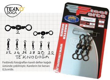 Lineaeffe Steel Force Paslanmaz Çelik Fırdöndü