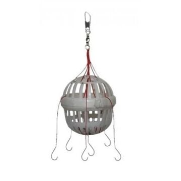 EFFE 6 İğneli 3ad Hazır Olta Takımı Plastik Kafes Yemlik