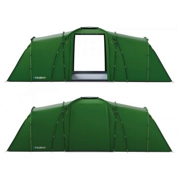 HUSKY Boston Dural 6 Kişilik 3 Mevsim Kamp Çadırı Yeşil