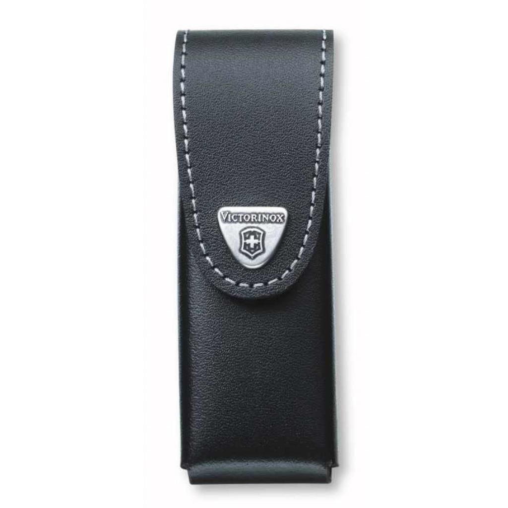 Victorinox Deri Çakı Kılıfı 4.0523.3 Siyah Cırtcırtlı