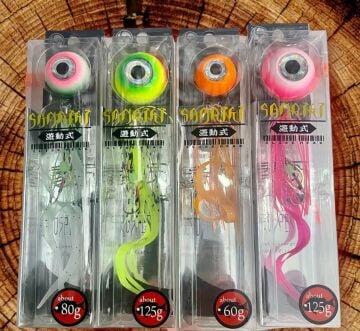 Kendo Sanriki Slider 60g Tairubber Jig Metal Suni Yem