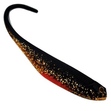 TAMSET 15.5cm 15g İğnesiz Silikon Suni Yem Siyah Simli