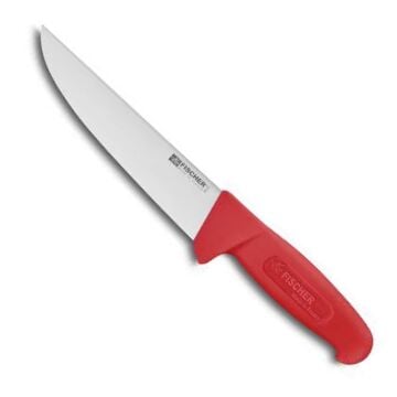 Fischer Profinox 14cm Kasap Kelle Bıçağı 3010-14 Kırmızı