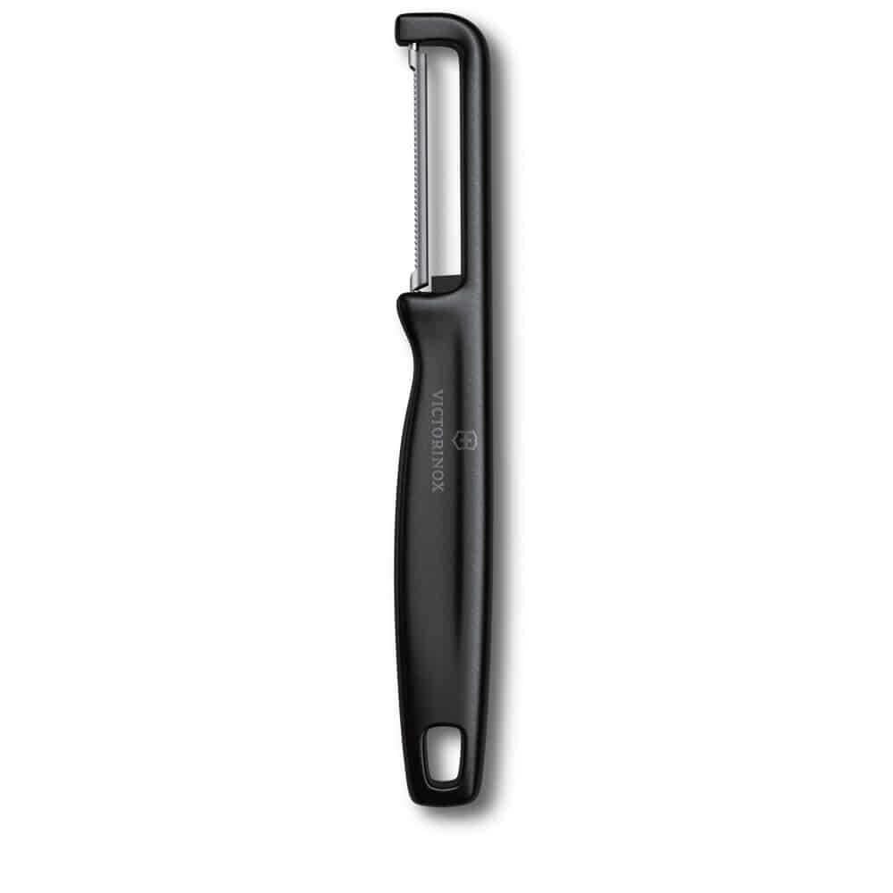 Victorinox IOTA Tırtıklı Çift Taraflı Domates Soyacak 6.0943 Siyah