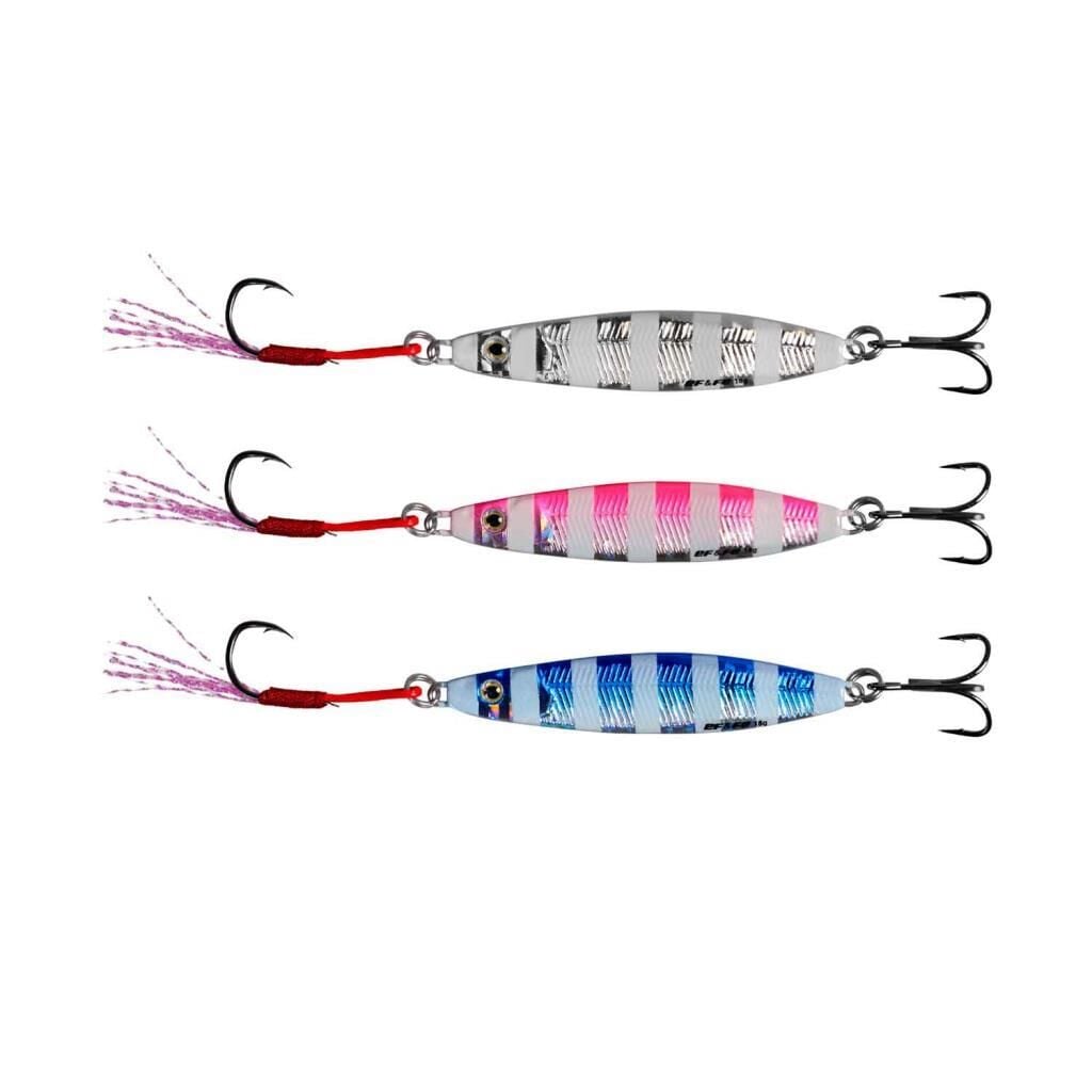 EFFE 3'lü Spin Jig Yem Seti Zebra Mix HG1890 14g
