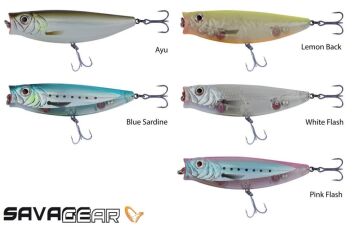 Savage Gear 3D Minnow Pop Walker55 5.5cm 5g Popper Yem 06-Pink Flash