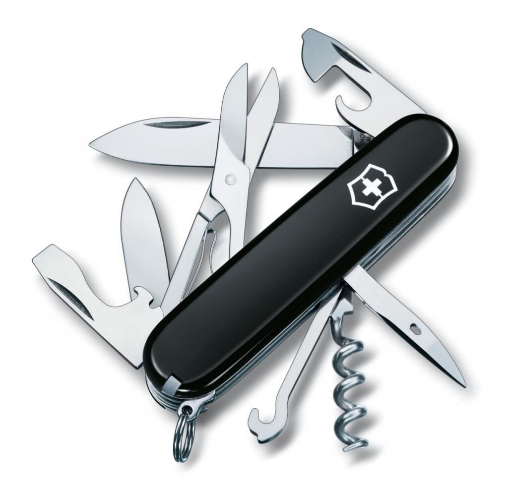 Victorinox Climber 1.3703.3B1 Siyah İsviçre Çakısı 91mm 14F