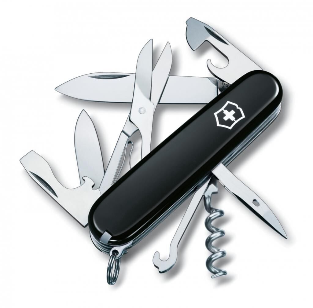 Victorinox Climber 1.3703.3B1 Siyah İsviçre Çakısı 91mm 14F