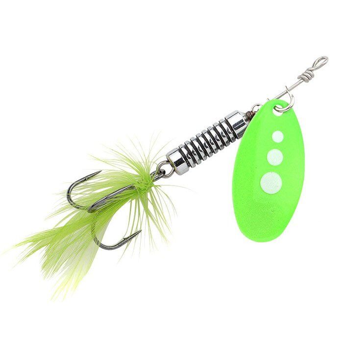 Spro Power Catcher No:3 5g Turna Alabalık Kaşığı UV Yeşil