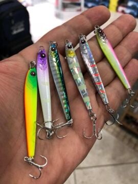Kendo Baby-JİG 45mm 8,5g Jigging Suni Yem Maket Balık