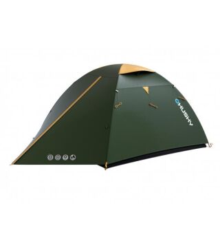 HUSKY Bird Classic 3 Kişilik 3 Mevsim Kamp Çadırı Yeşil