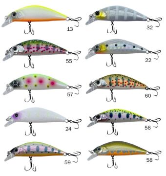 Kendo Chiko Minnow 50mm 5,2g Maket Balık LRF Suni Yem