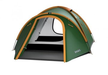 HUSKY Bizon Classic 3 Kişilik 3 Mevsim Kamp Çadırı Yeşil
