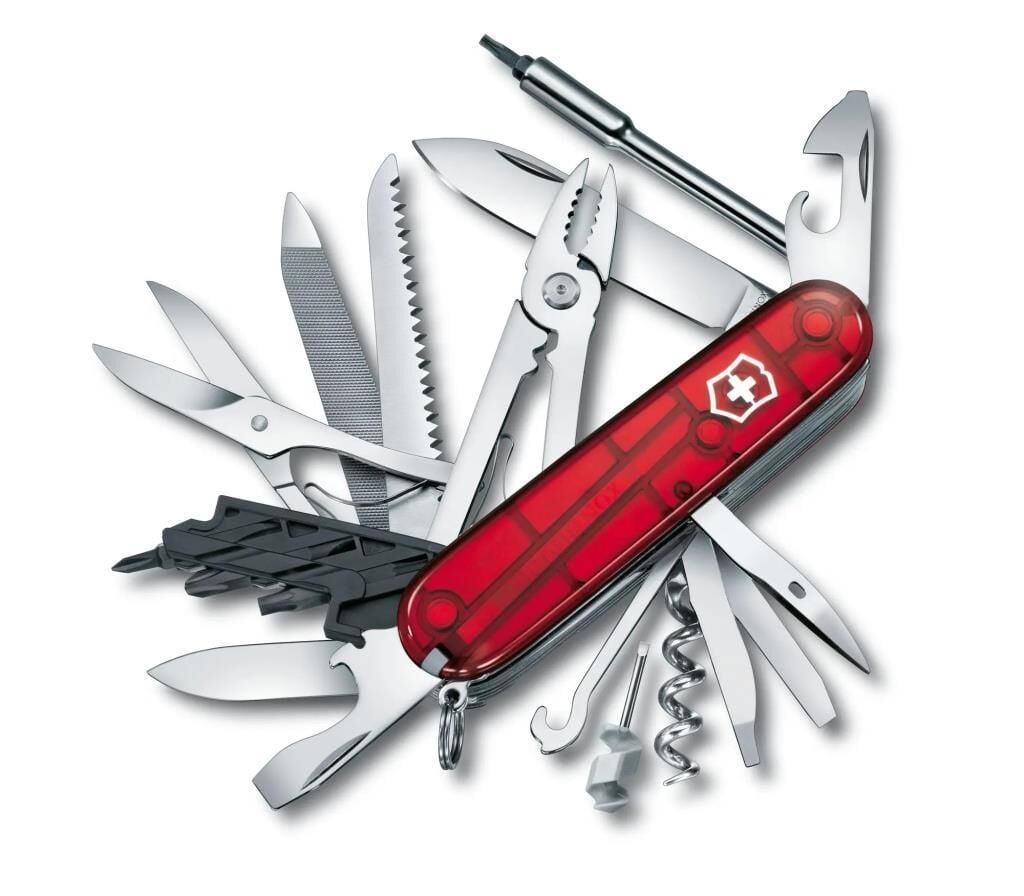 Victorinox Cyber Tool L 1.7775.T Kırmızı İsviçre Çakısı 39F