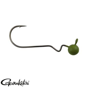 Gamakatsu Preda Gama 3.5g SkipGapShaky Jig Head Zoka 3/0 G-Pump