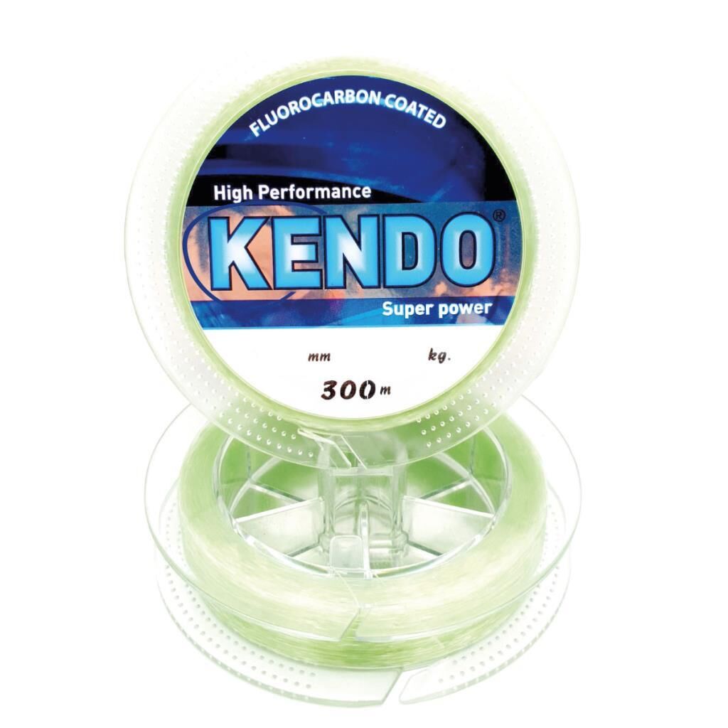 Kendo FluoroCarbon Kaplı Hayalet Olta Misinası 300m Yeşil