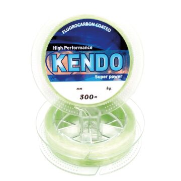 Kendo FluoroCarbon Kaplı Hayalet Olta Misinası 300m Yeşil