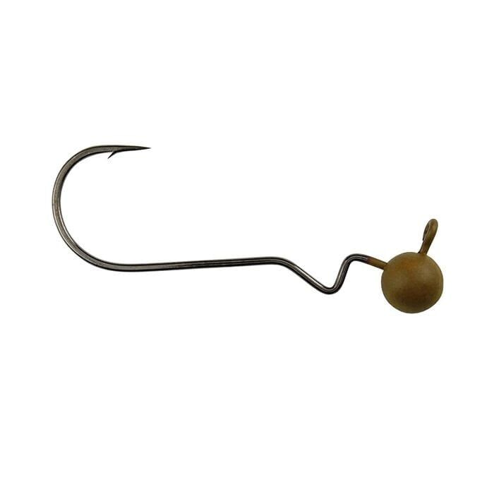 Gamakatsu Preda Gama 5.2g SkipGapShaky Jig Head Zoka Kahve 4/0