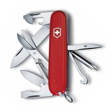 Victorinox Super Tinker 1.4703 Kırmızı İsviçre Çakısı 91mm 14F