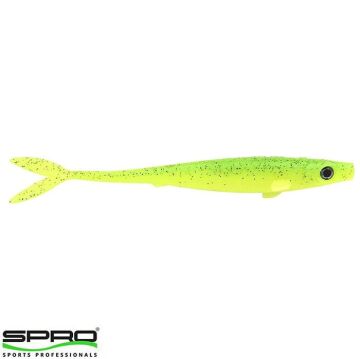 SPRO V-Power 8cm 3g Silikon Suni Yem UV Lemon Lime