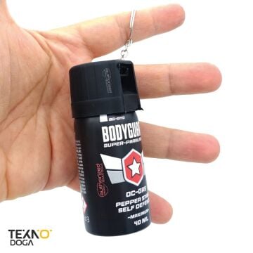 BODYGUARD Biber Gazı 40ml Anahtarlık Göz Yaşartıcı OC Sprey