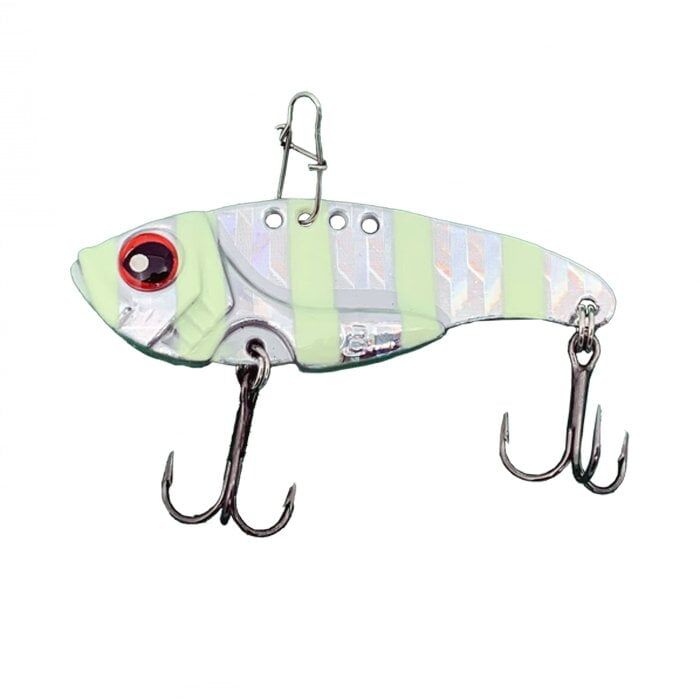 DFT Metal Vibrasyon Suni Yem 10g 5cm Glow Zebra 7732