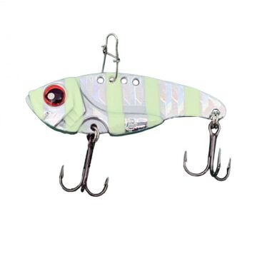DFT Metal Vibrasyon Suni Yem 10g 5cm Glow Zebra 7732