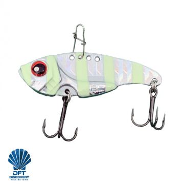 DFT Metal Vibrasyon Suni Yem 10g 5cm Glow Zebra 7732